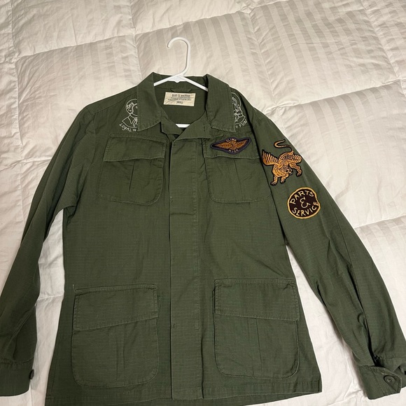 Patched bomber jacket - Picture 1 of 6